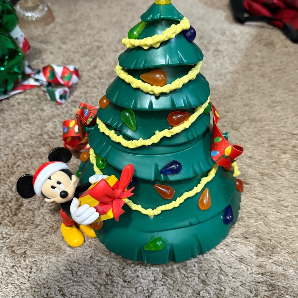 Mickey Mouse Christmas Tree popcorn bucket